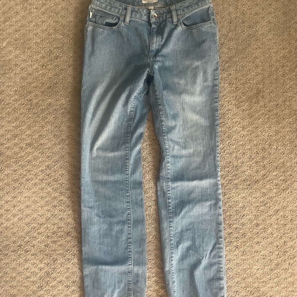 L.L. Bean Light Blue Straight Leg Jeans